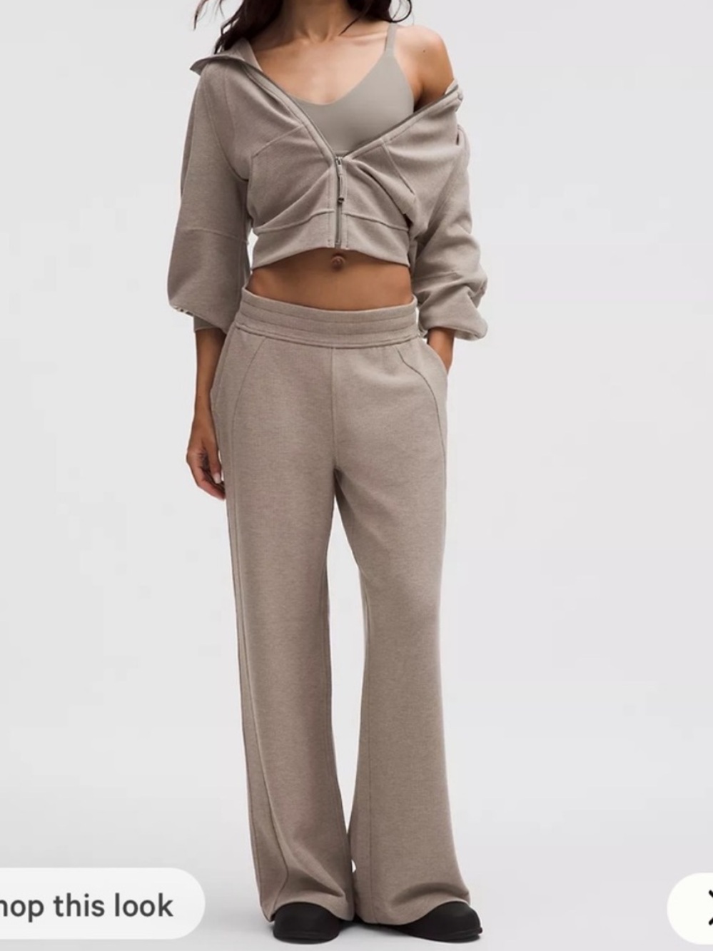 lululemon Velvet Corduroy Ribbed Wide-Leg Track Pants
